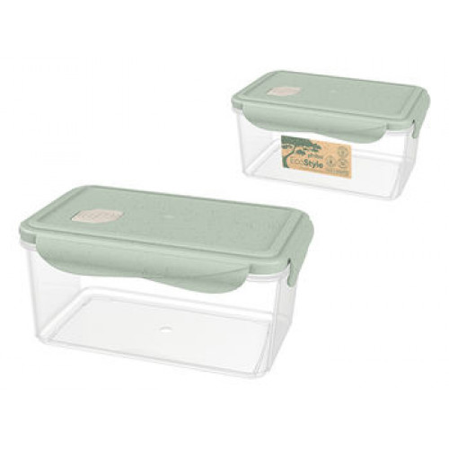 Container pentru frigider/MVP Phibo EcoStyle 1.6l, 20X13X9.6cm, cu supapa