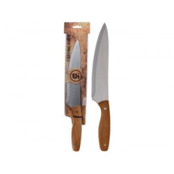 Нож кухонный EH лезвие 20cm, длина 33cm, деревянная ручка