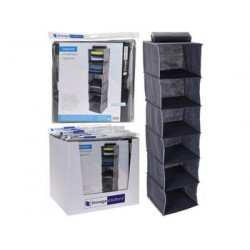 Organizator suspendabil Storage 6 sectii, 30X30X120cm