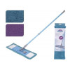 Mop plat Ultra Clean, duza microfibra 44X14cm, maner