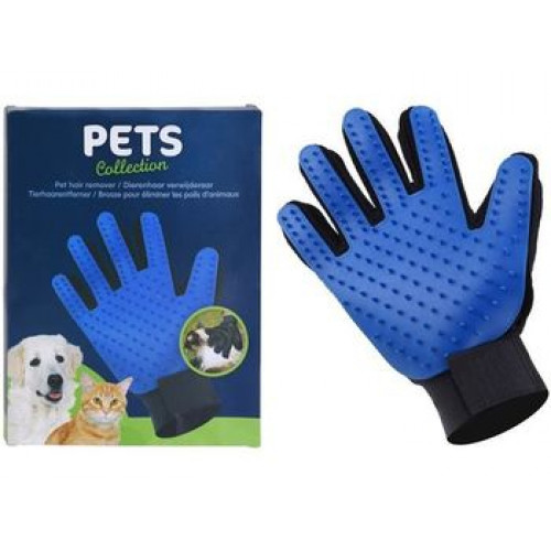 Перчатка для вычесывания домашних животных Pets 23cm