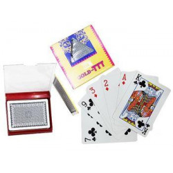 Carti de joc Gold-777 54buc, in cutie de plastic