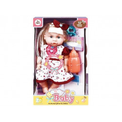 Кукла со звуком и аксессуарами (ягоды) 32X18.5X11cm