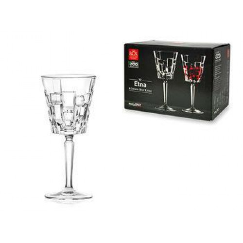 Set pocale pentru vin Etna 6buc, 280ml