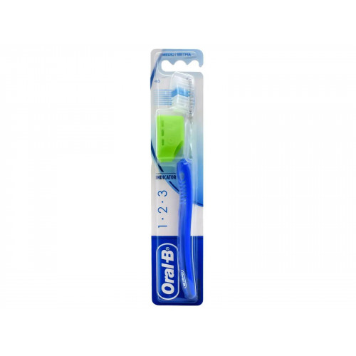 Periuță De Dinți + Carcasă Oral-B 1-2-3 Indicator