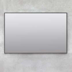 Зеркало для ванной bayro modern прямоугольное 1000x650 з антрацит 108578