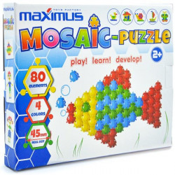 Игровой набор “Мозаика-пазл” 80 эл.
