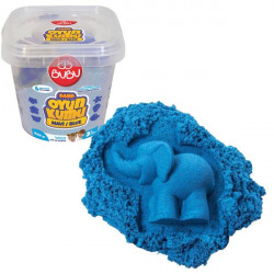 Кинетический песок синего цвета, 500 г