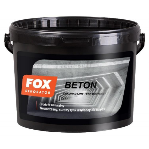 Tencuiala decorativa FOX Beton 5kg