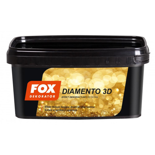 Краска декоративная Fox Diamento 0006 GOLD 1л
