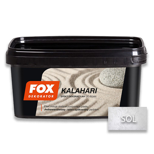 Структурная краска FOX Kalahari 0001 SOL 1л