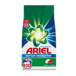 Pudră de spălat ARIEL White&Color, automată, 100 spălări, 7,5 kg