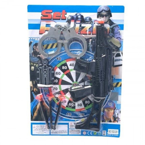 Игровой набор полицейского (4 предметa)