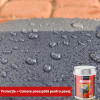 Краска + гидроизоляция для тротуарной плитки и бетона NanoMax 5л  Серый
