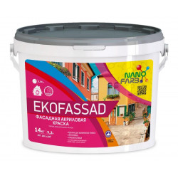 EKOFASSAD Nanofarb 14,0 kg vopsea acrilică pentru fațade