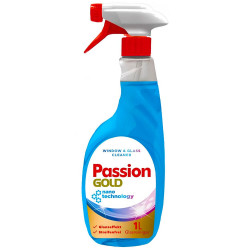 Solutie pentru curatat geamuri Passion Gold nanotechnology blue 1L