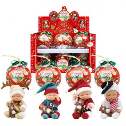 Рождественский пупсик в шаре (4 модели)