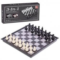 Настольная, походная игра 3в1 “Шахматы, шашки, нарды”