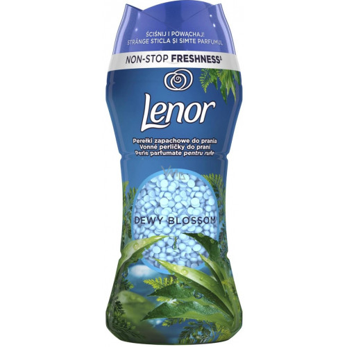 Aer conditionat pentru spalat Lenor Beads Dewy Blossom 210g