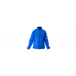 Куртка рабочая, с защитным слоем, 94% полиэстер / 6% спандекс (софтшелл), синяя, L Profmet