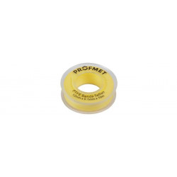 Banda teflon 12m х 12mm х 0.1mm pentru gaz Profmet