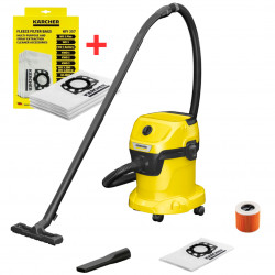 Пылесос хозяйственный  Karcher WD 3 V-15/6/20 (1.628-122.0)