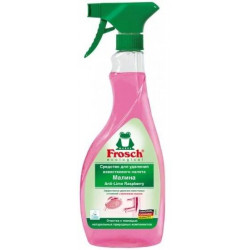 Spray de curățare pentru baie și duș Frosch (zmeură), 500 ml