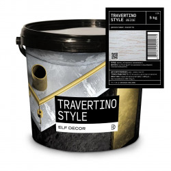 Tencuială decorativă Elf Decor Travertino Style Biege (15 kg)