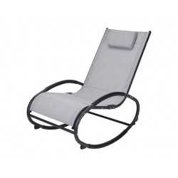 Fotoliu-balansoar gri  (114 х 62 х 92 cm)