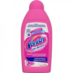 Șampon pentru curățarea covoarelor și tapițeriilor VANISH Oxi Action, 500 ml