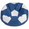 Fotoliu Eco Ball Bean Bag, albastru/alb ( L)