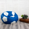 Fotoliu Eco Ball Bean Bag, albastru/alb ( L)