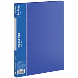 Папка с файлами BERLINGO Standard А4, 10 файлов, синяя