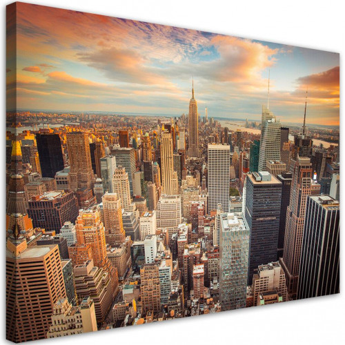 Pictură după numere „Manhattan” 40 x 50 cm
