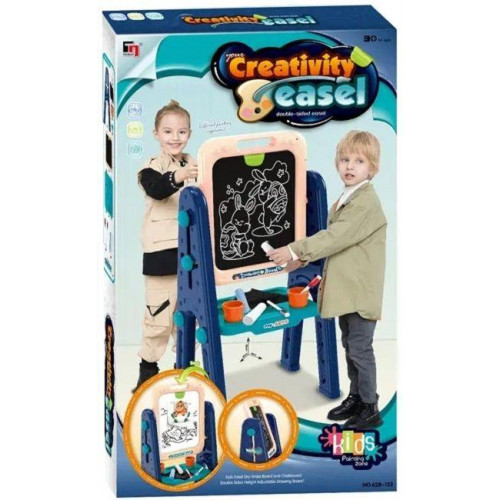 Tabla dublă pentru desen cu cretă