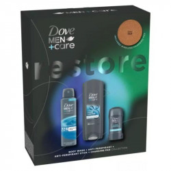 Подарочный набор DOVE Men + Care Clean Comfort (SG 250мл + DEO 150мл + STK 50мл) + Charging Pad