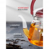 Ceainic sticla cu infuzor 1600ml