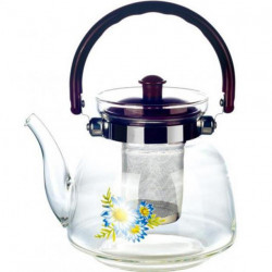 Ceainic sticla cu infuzor 2600ml