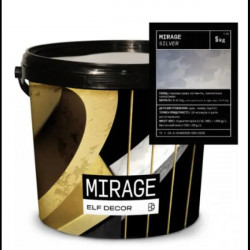 MIRAGE SILVER tencuila decorativa 5 kg