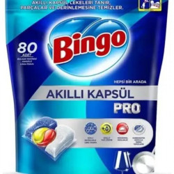 Капсулы для посудомоечной машины BINGO Pro (80 шт)