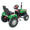 Tractor cu pedale P1 (verde)