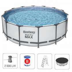 Каркасный бассейн STEEL PRO MAX (366х122 см) 10250 Л, метал. каркас