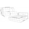 Divan ARIZONA AK 1.6m MONO 2 K0