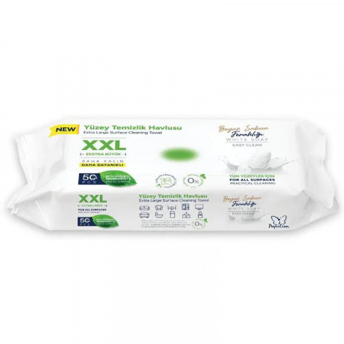 Șervețele de curățare universale PAPILION XXL (50 buc)