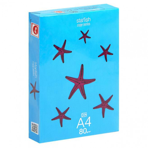 Бумага для офисной техники STARFISH A4 (80 г/м, 500 листов)