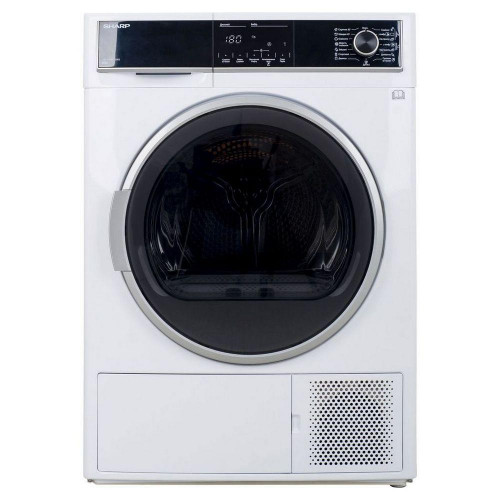 Uscător de rufe Sharp KDHHH8S7GW2EE 8kg (Alb)