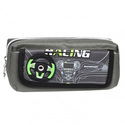 Penar școlar „Racing” gri