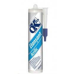 Silicon ok fix acryl alb 280ml
