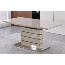 Masă de Bucătărie Extensibilă DT-2418 Champagne/Mocha