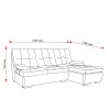 Диван BOZEN ECO 3 UD. MONO 3. k1